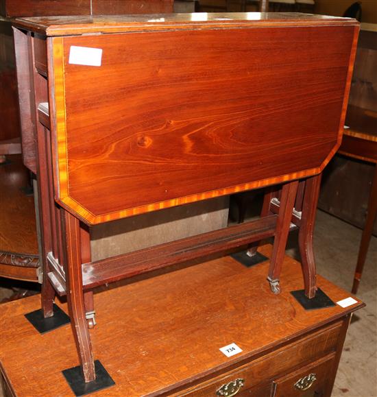 Inlaid Sutherland table